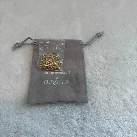 Set of Loren Stewart x Curateur Deux Open Band Ring and Double Wrap Bracelet - Picture 3 of 9